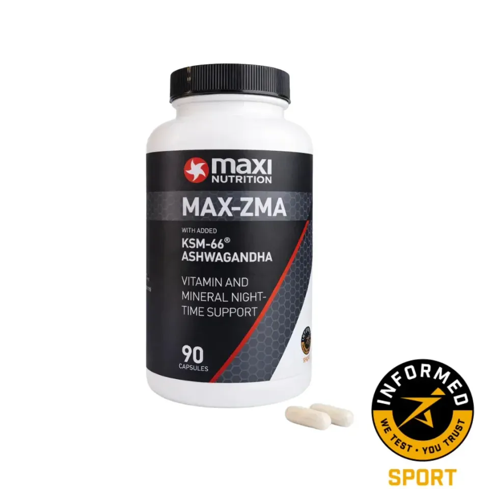 MaxiNutrition Max-ZMA ZMA kapsler 90 stk nat-restitution