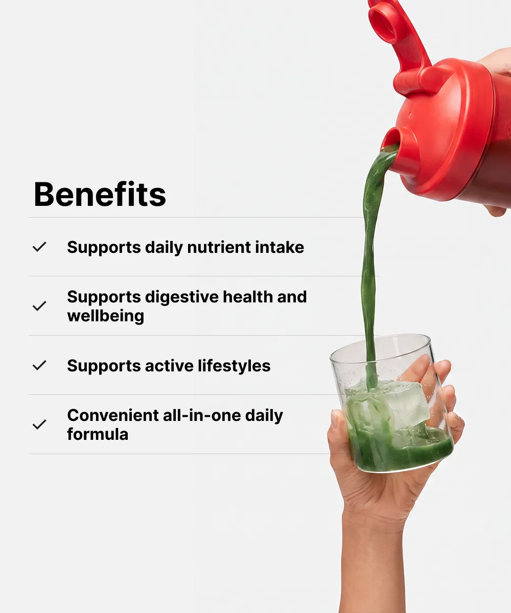 BSc Performance Greens + Creatine pulver 210g tropical