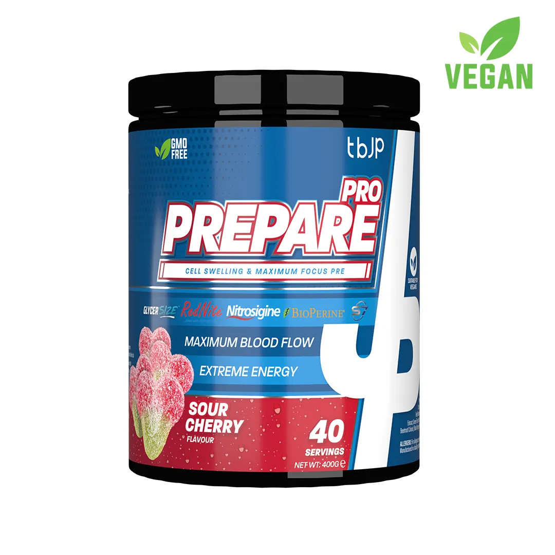 Trained by JP PrePare Pro pre workout pulver 8,5 g