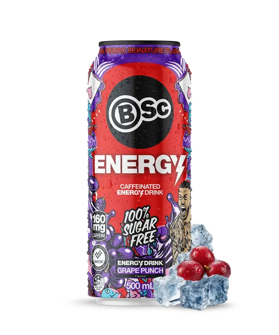 BSc Energy Can energidrik 12-pak 500ml sukkerfri