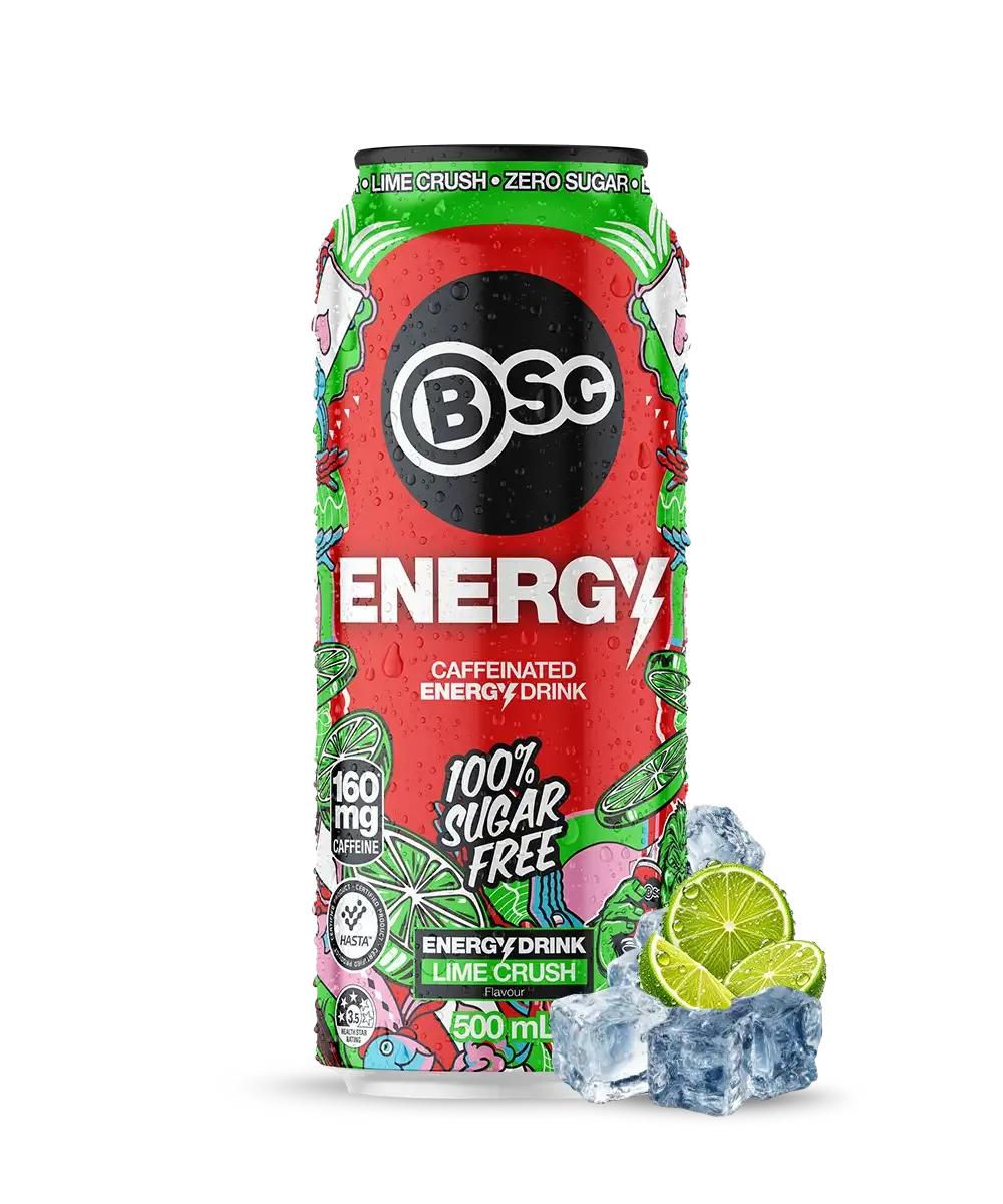 BSc Energy Can energidrik 12-pak 500ml sukkerfri