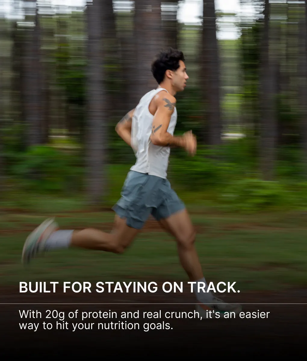 BSc Crispy Caramel Peanut Fudge proteinbar 12-pak 20g protein