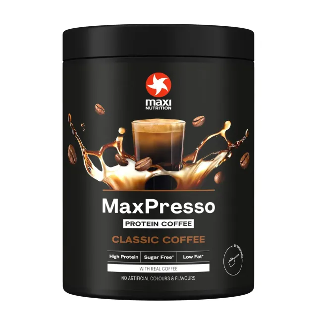 MaxiNutrition Maxpresso proteinkaffe classic coffee 22g protein