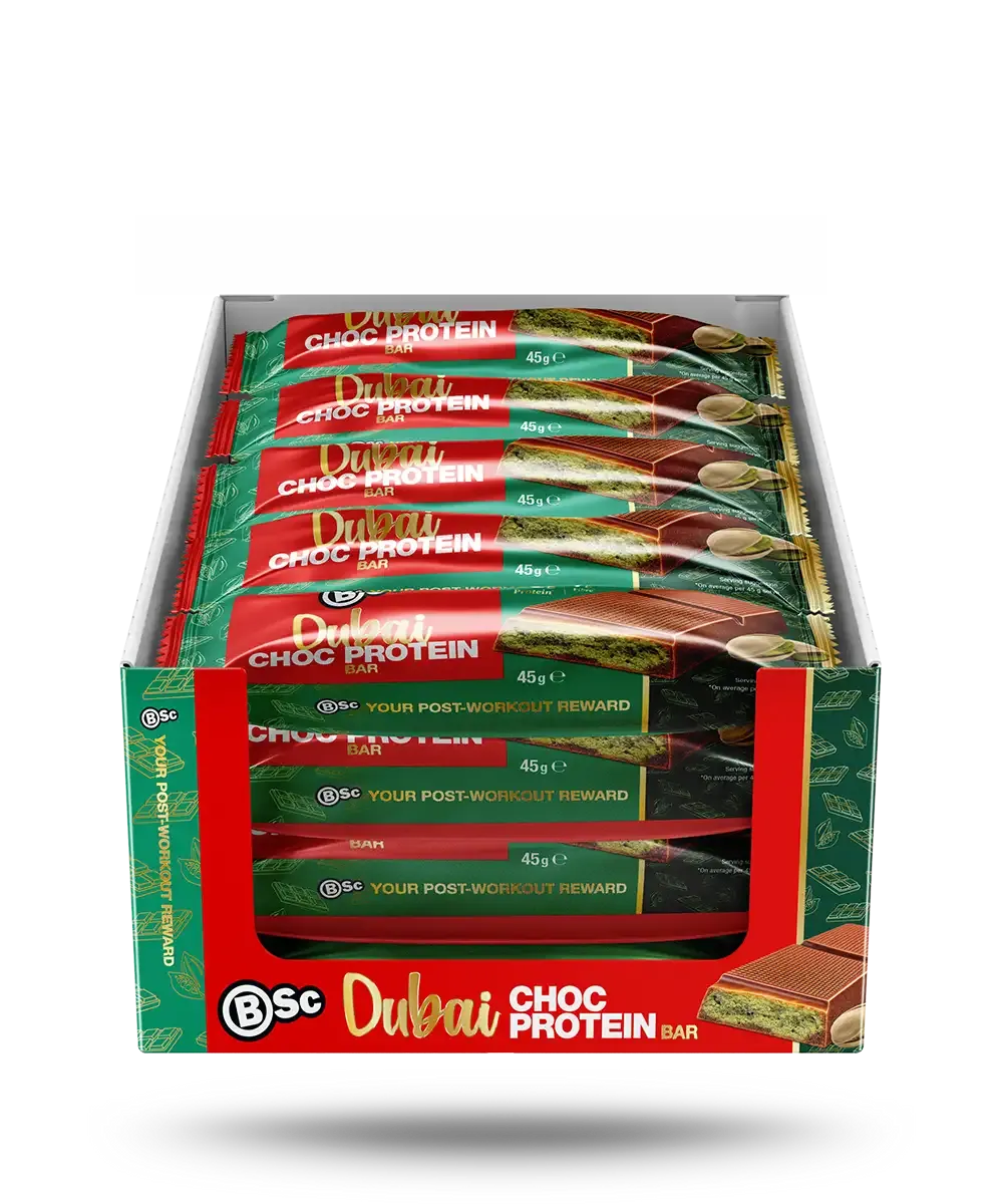 BSc Dubai Chocolate Proteinbar 25-pak