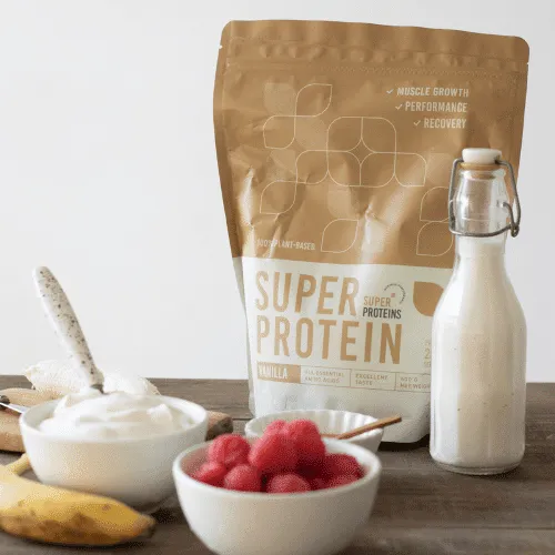 SuperProtein proteinpulver vanilje vegansk