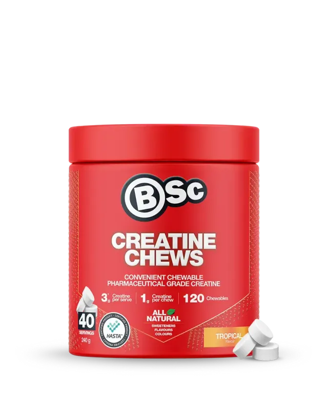 BSc Supplements Creatine Chews kreatin 120 stk Tropical