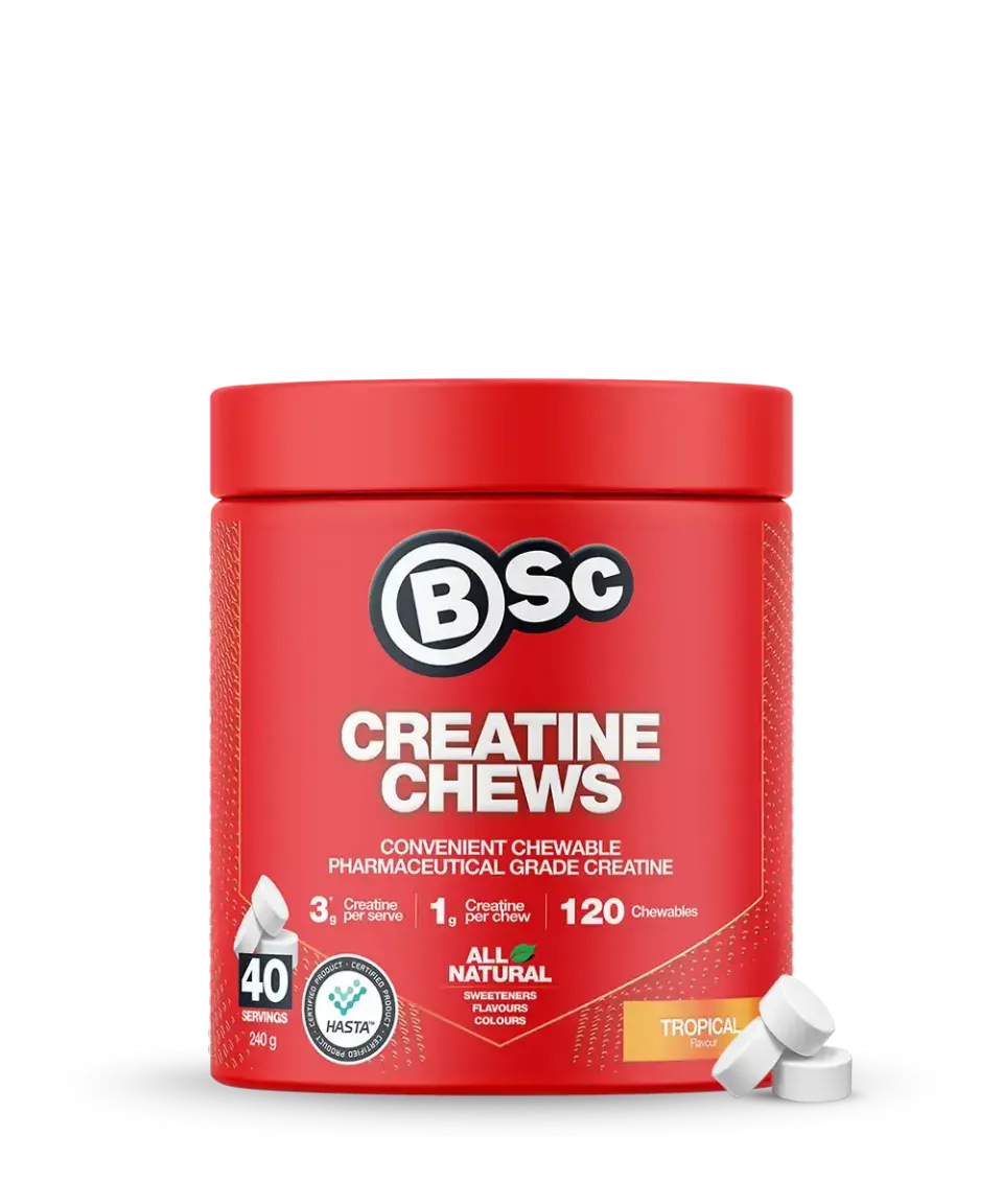 BSc Supplements Creatine Chews kreatin 120 stk Tropical