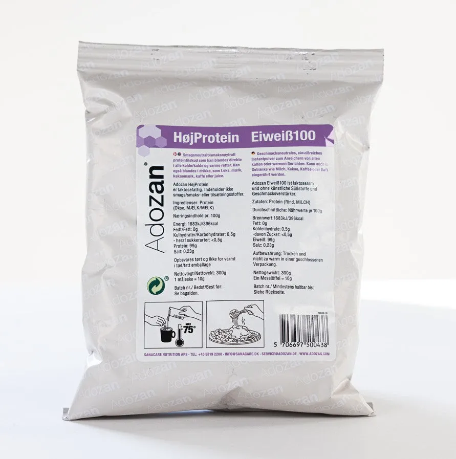 Adozan Protein+ proteinpulver 10 g prøve