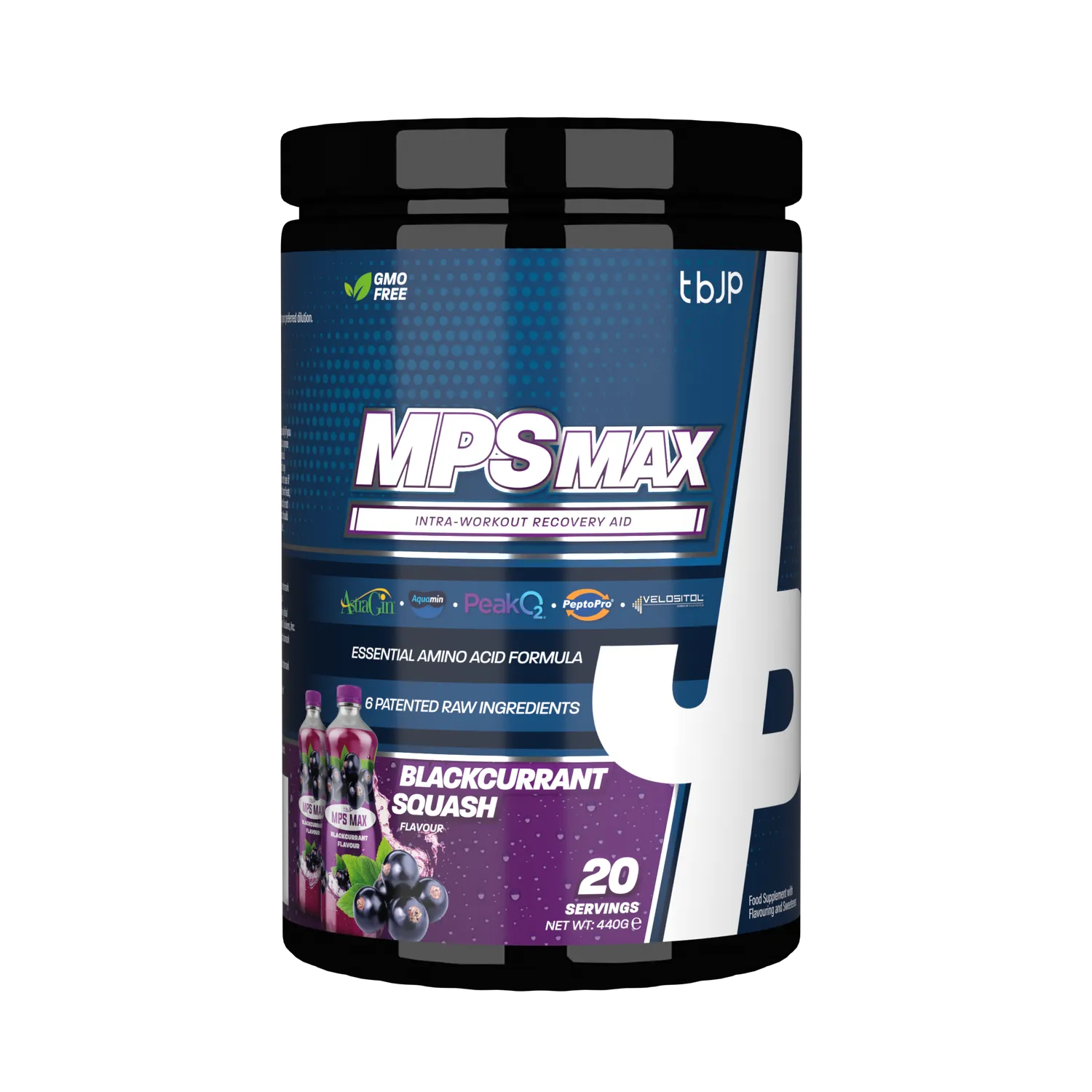 Trained by JP MPS Max EAA intra workout Sunny Orange 22 g