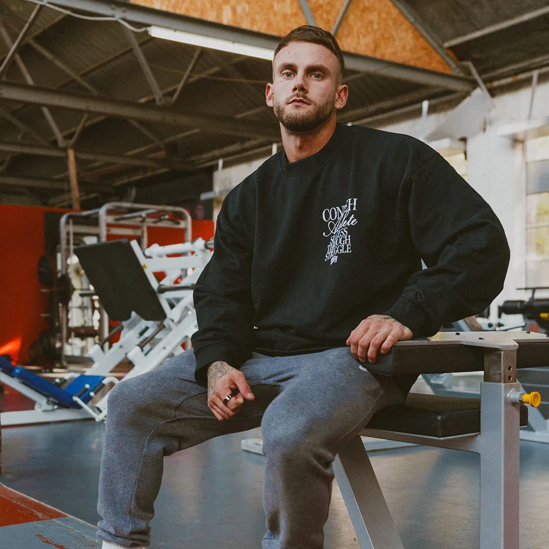 Conteh Sports Athlete Crewneck sweatshirt Large heavyweight