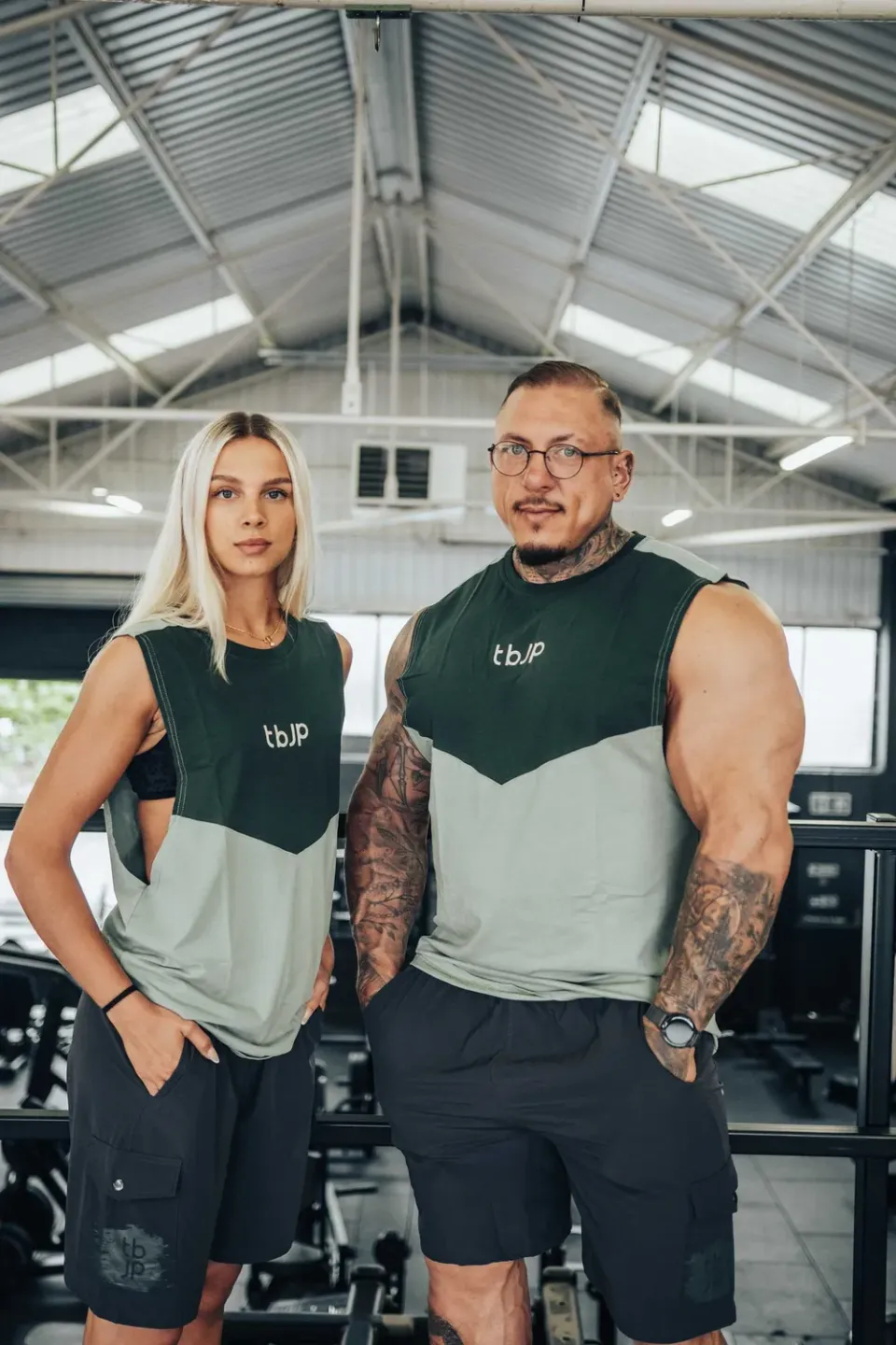 Trained by JP Utility01 Tank Top sage pine ærmeløs