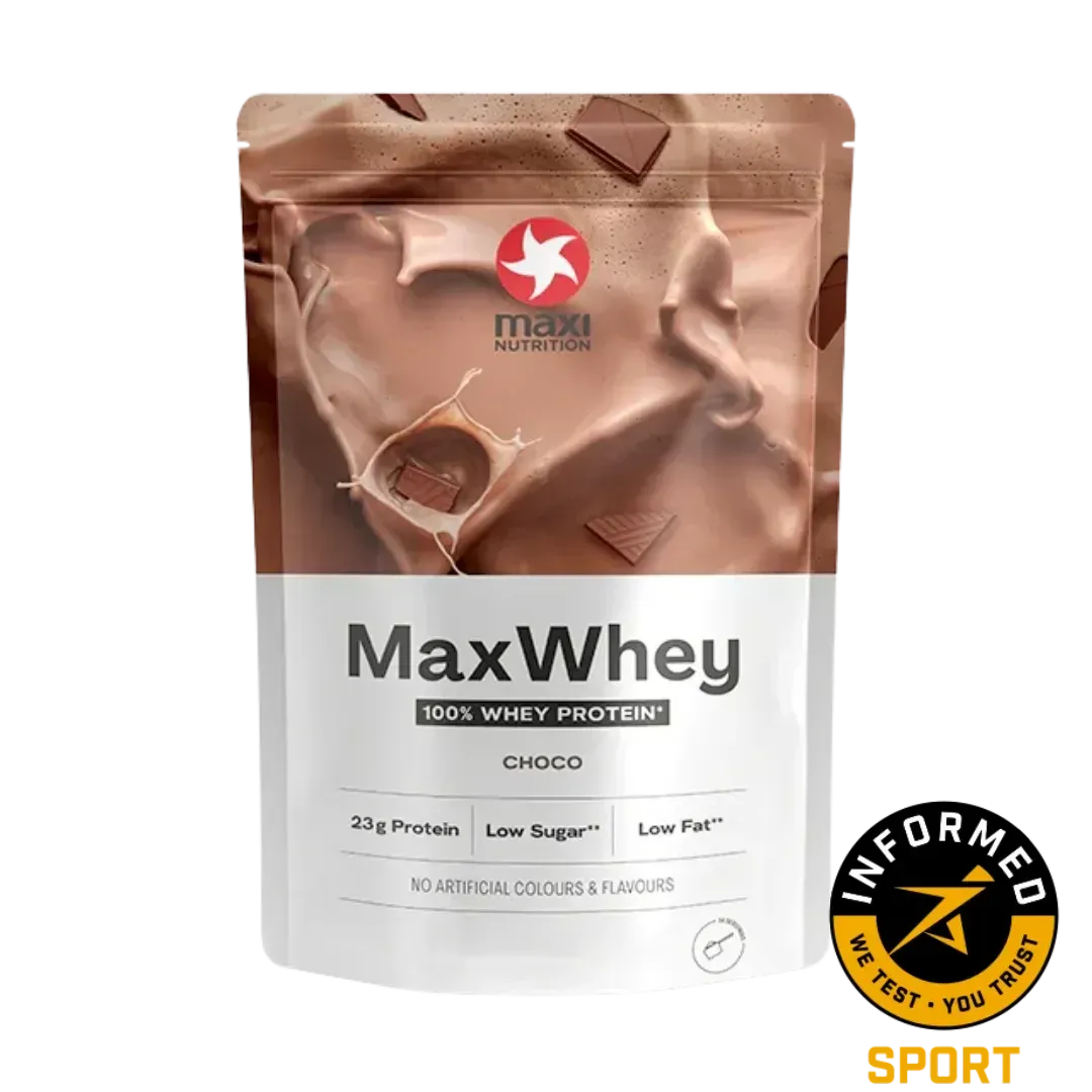 MaxiNutrition MaxWhey proteinpulver chokolade 7g BCAA