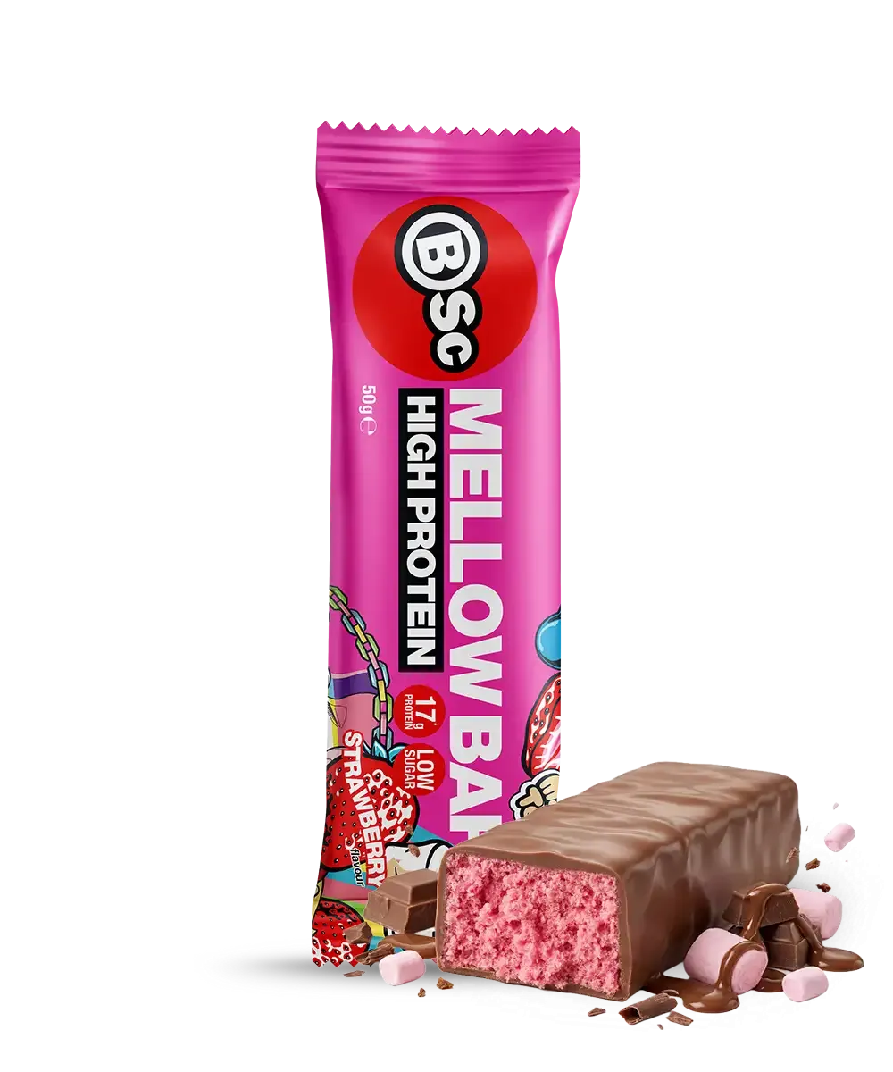 BSc Mellow Proteinbar Chocolate 16g Protein Uden Tilsat Sukker