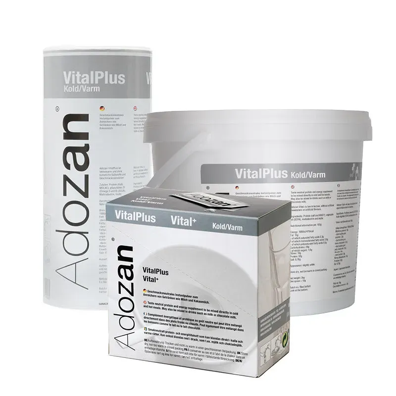 Adozan Vital+ proteinpulver 10 g prøve til daglig brug