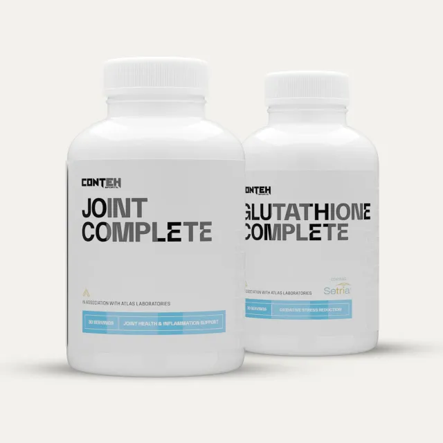 Conteh Sports Support Stack led + glutathion kapsler