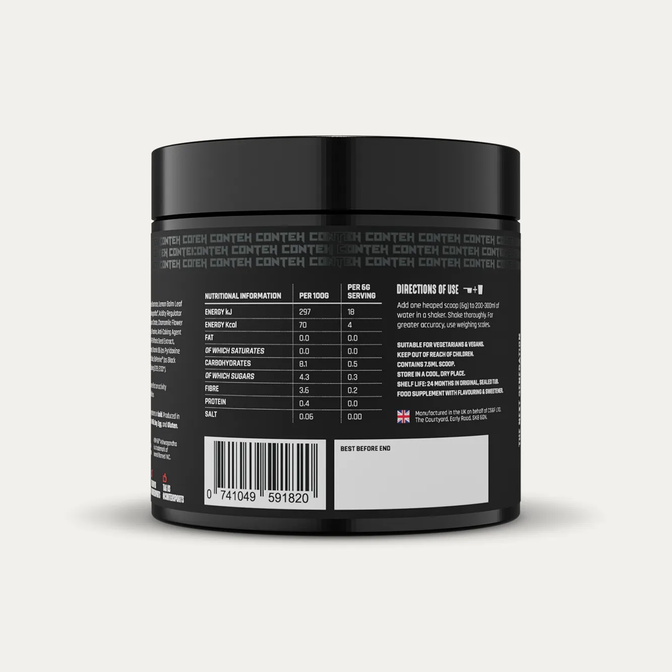 Conteh Sports Supreme Sleep Sleeping Aid sovepulver solbær