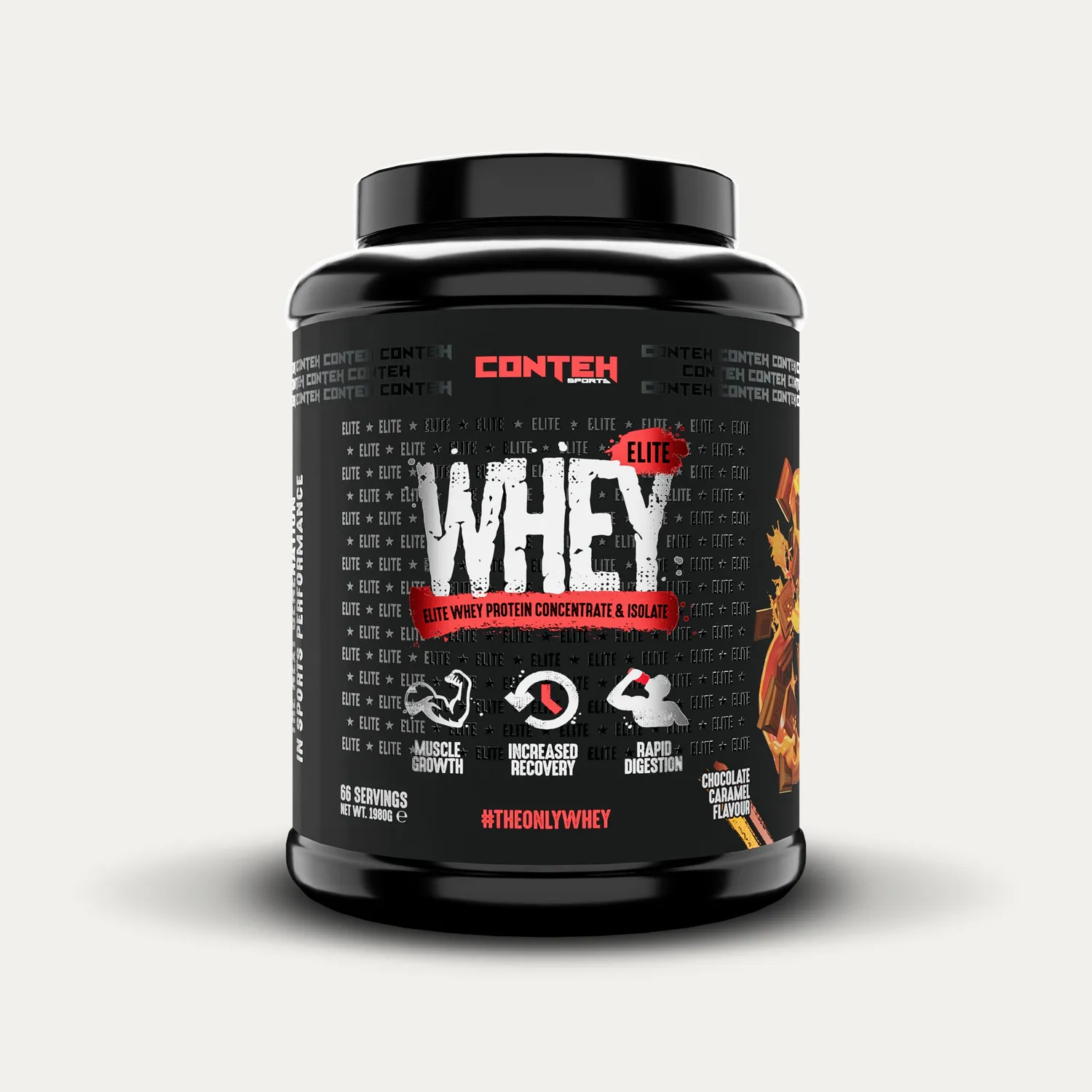 Conteh Sports Whey Elite proteinpulver Vanilje 20,2g