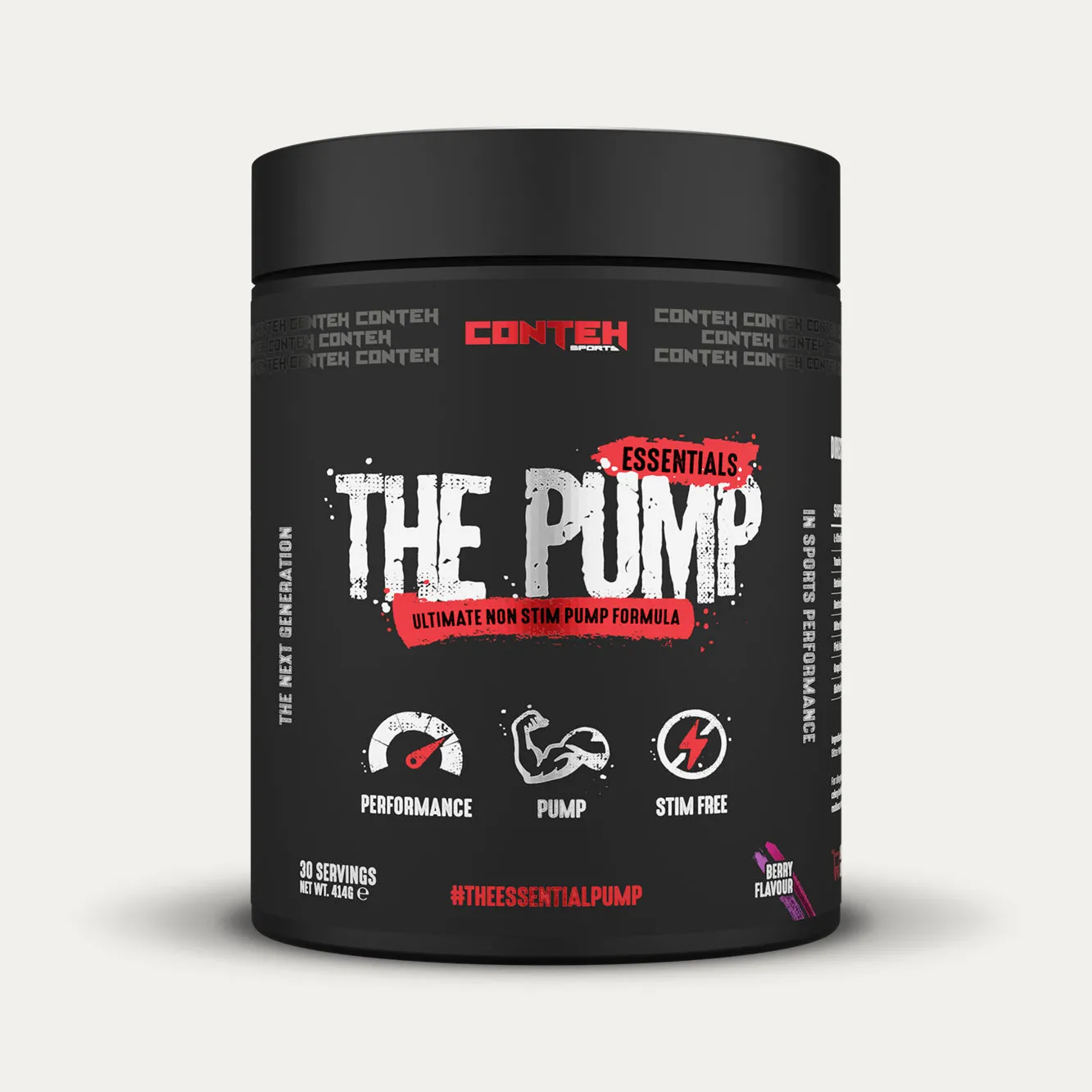 Conteh Sports The Pump pre-workout 30 portioner koffeinfri