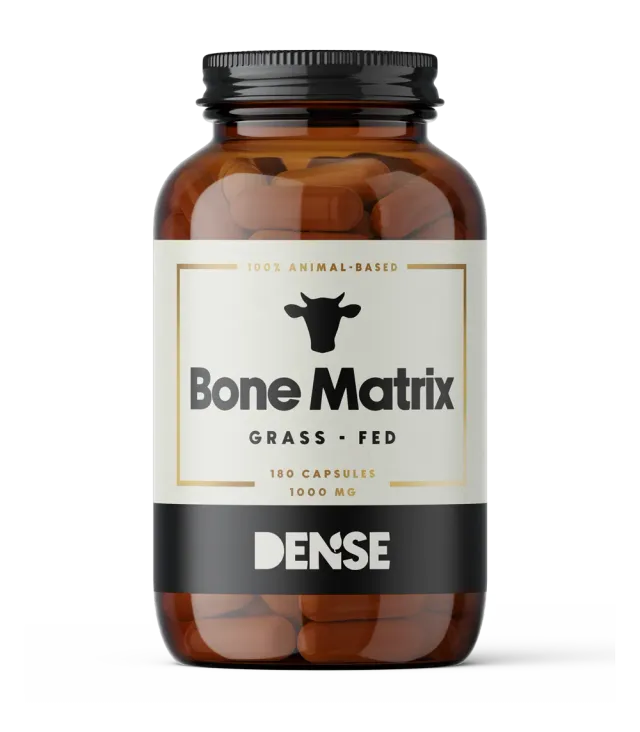 DENSE Bone Matrix knoglekapsler calcium fosfor