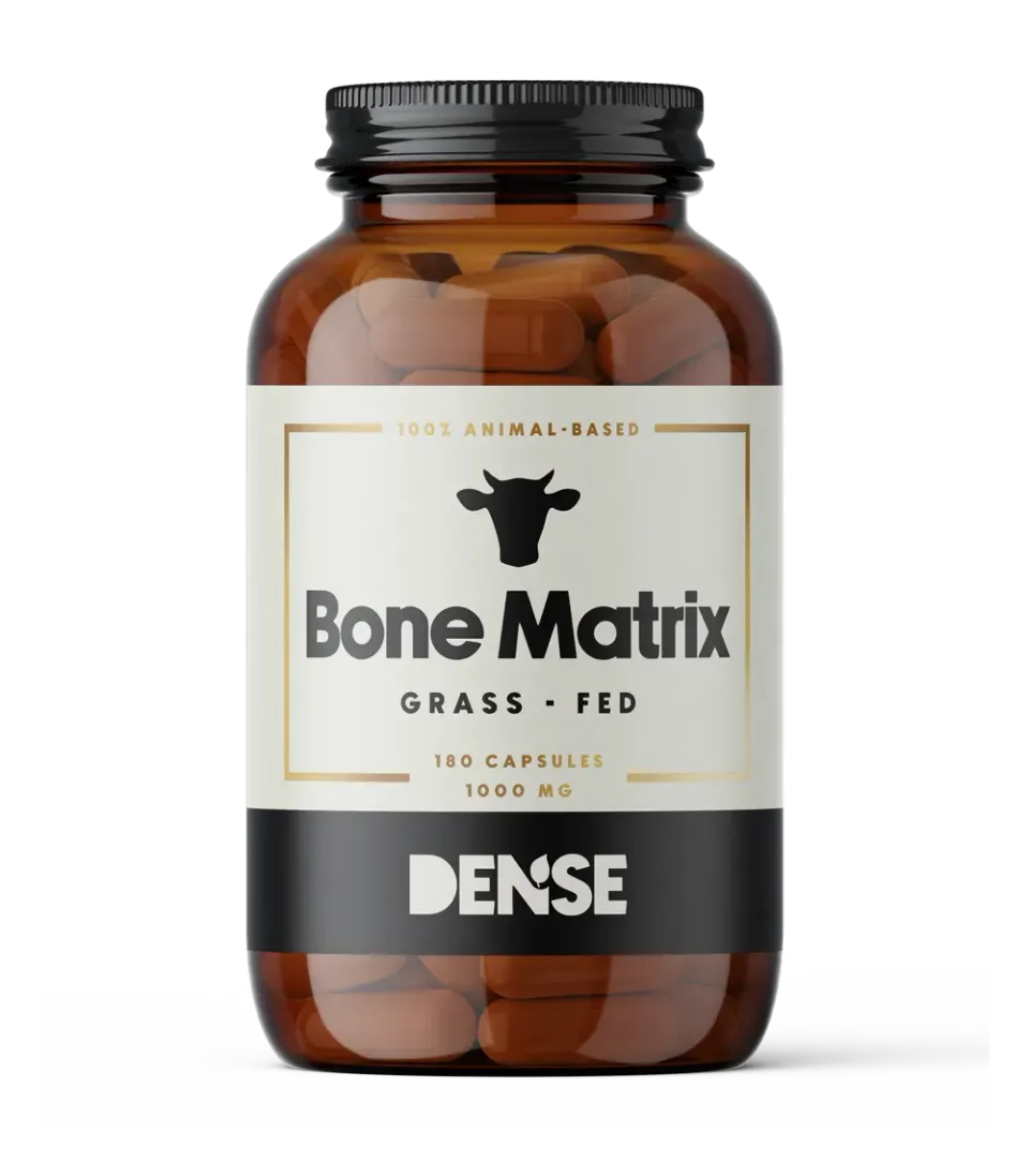 DENSE Bone Matrix knoglekapsler calcium fosfor