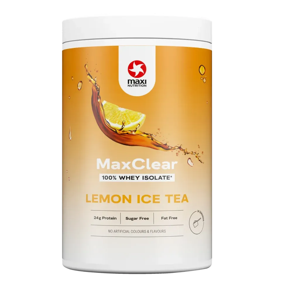 MaxiNutrition MaxClear clear protein lemon iced tea 420g 20g