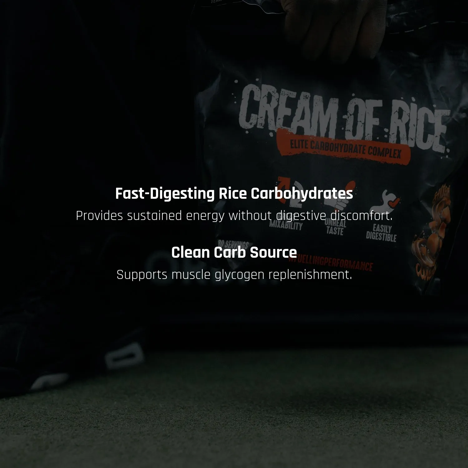 Conteh Sports Cream of Rice kulhydrat salted caramel energi