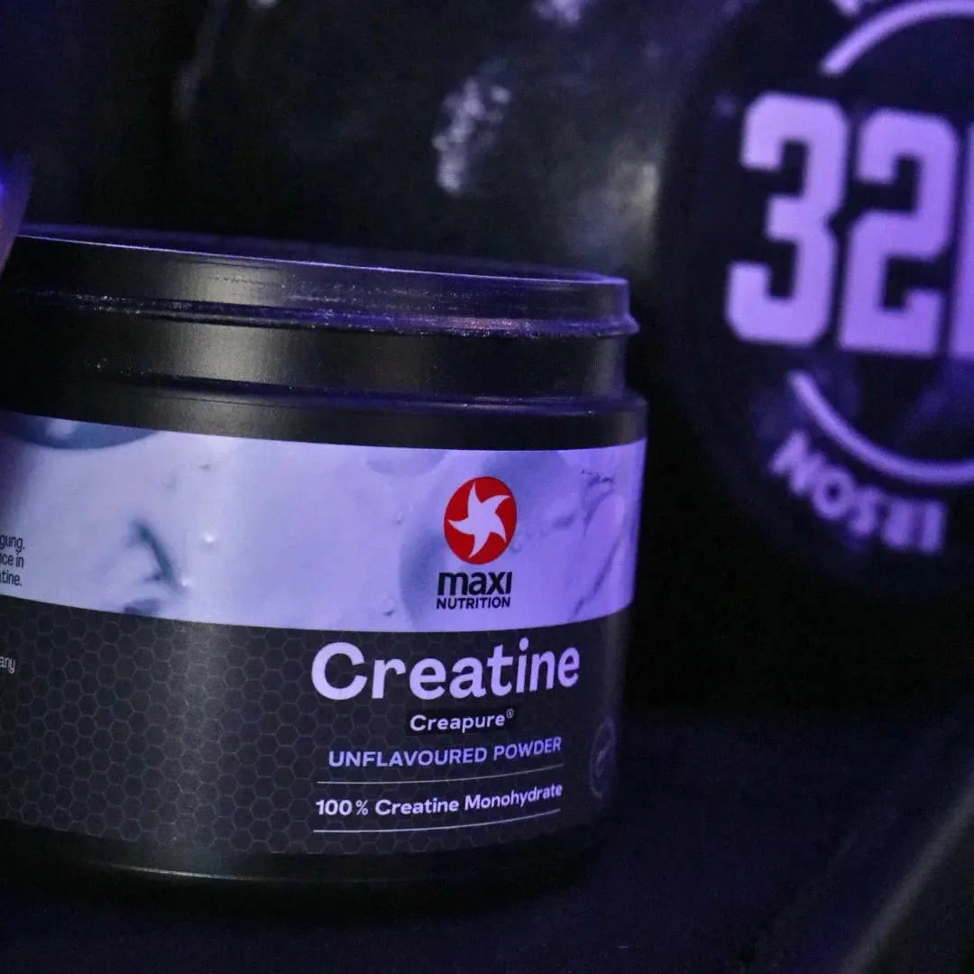 MaxiNutrition Creapure kreatin monohydrat pulver 250g styrke