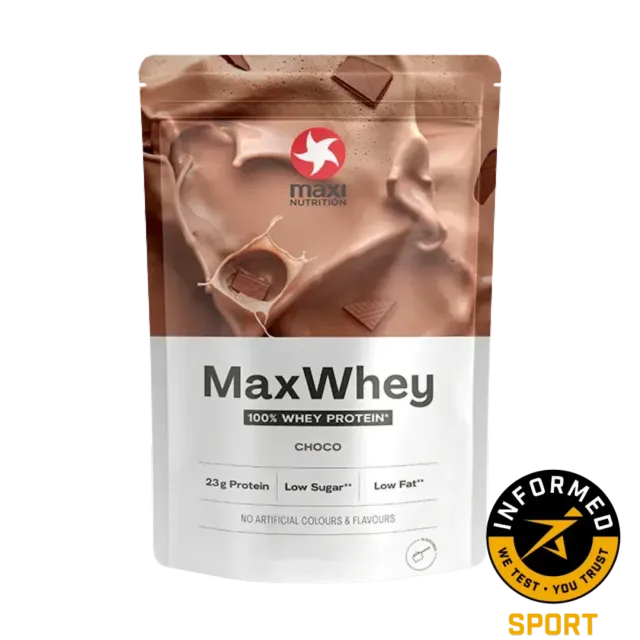 MaxiNutrition MaxWhey proteinpulver chokolade 420g lav sukker