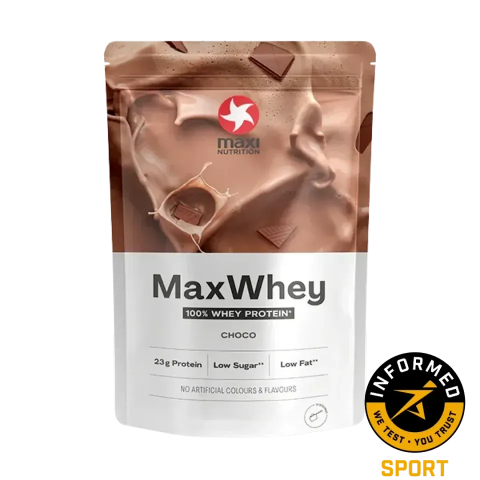 MaxiNutrition MaxWhey proteinpulver chokolade 420g lav sukker