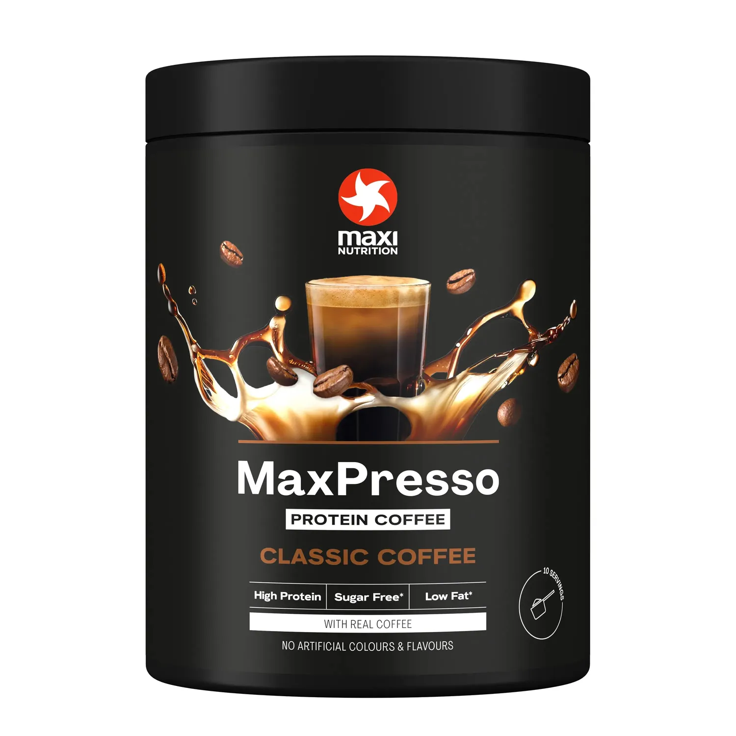 MaxiNutrition Maxpresso Proteinkaffe Classic Coffee