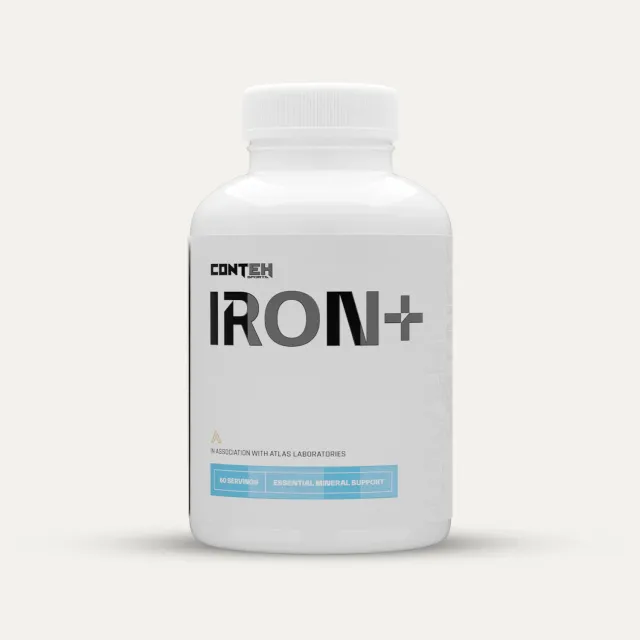 Conteh Sports Iron+ jernkapsler 36mg daglig dosis
