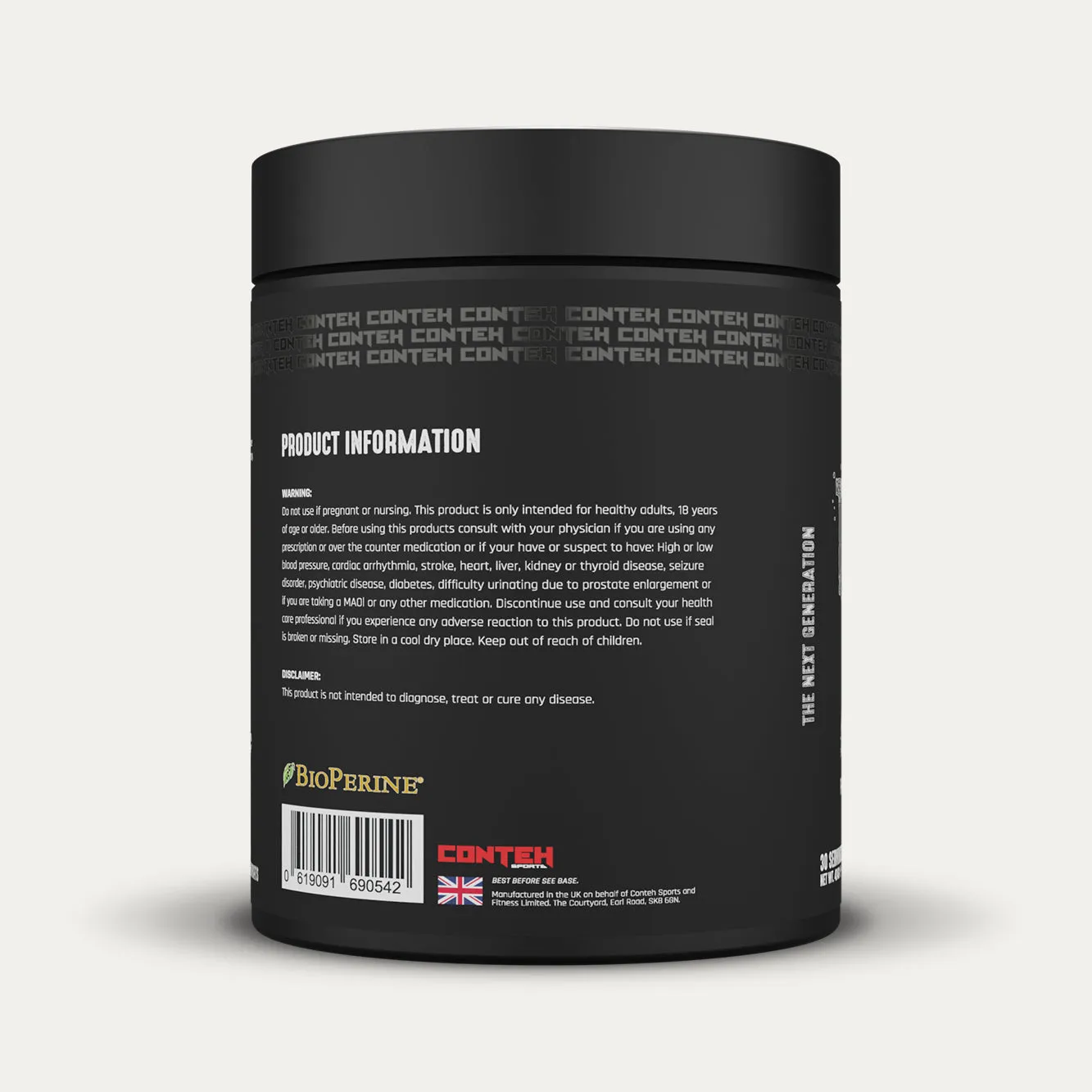 Conteh Sports The Pump pre-workout 30 portioner koffeinfri