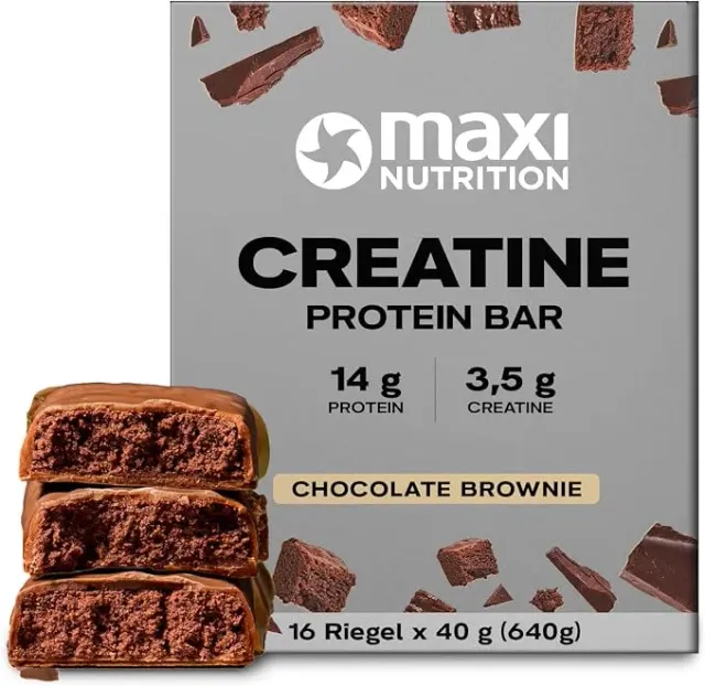 MaxiNutrition Creatine Proteinbar Chocolate Brownie 16x40g
