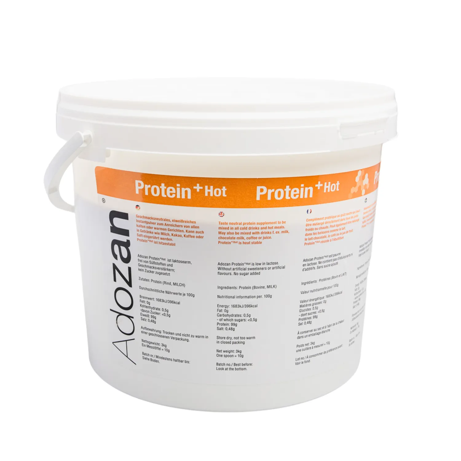 Adozan Protein+Hot proteinpulver 10 g varm drik