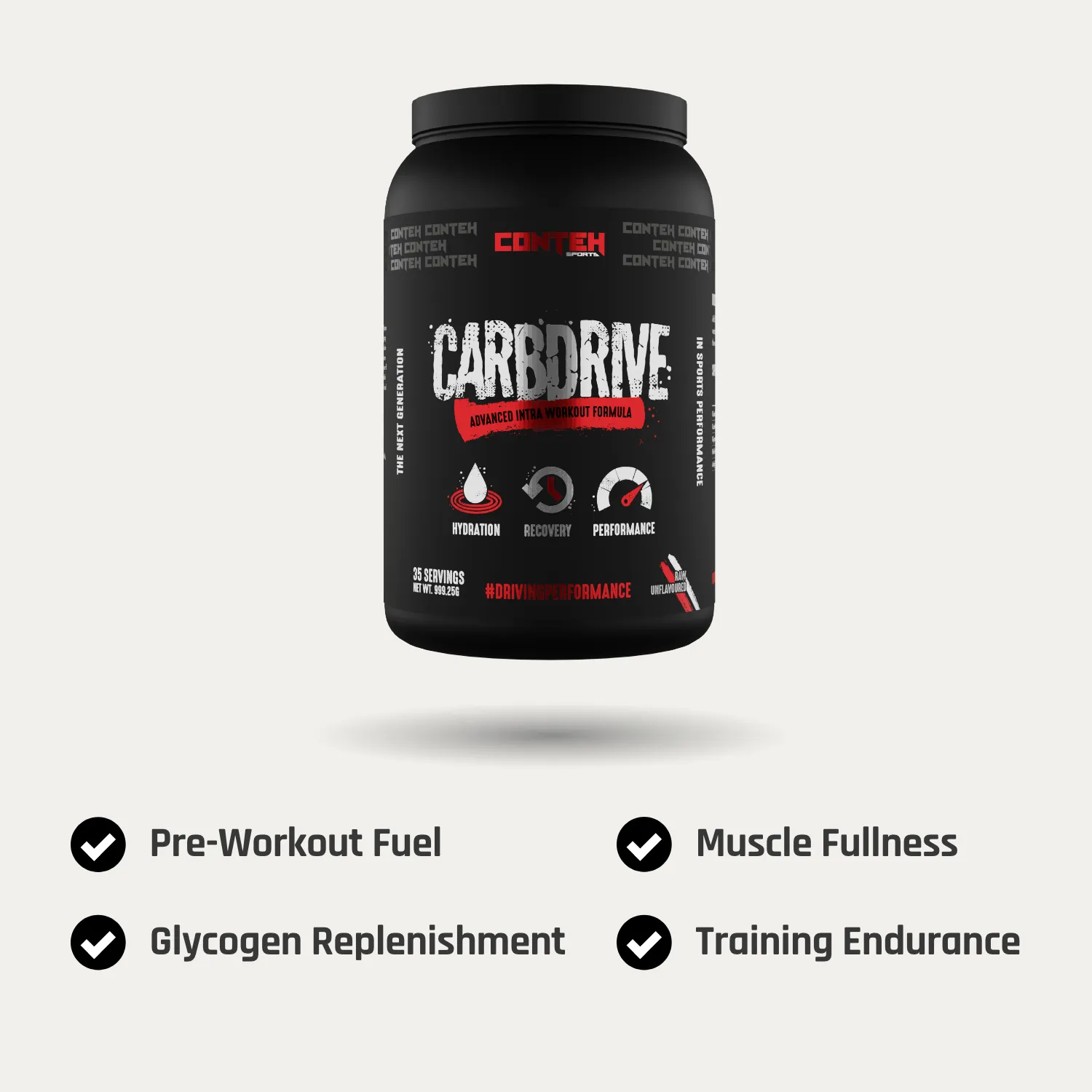 Conteh Sports Carb Drive Intra Workout kulhydratpulver mango