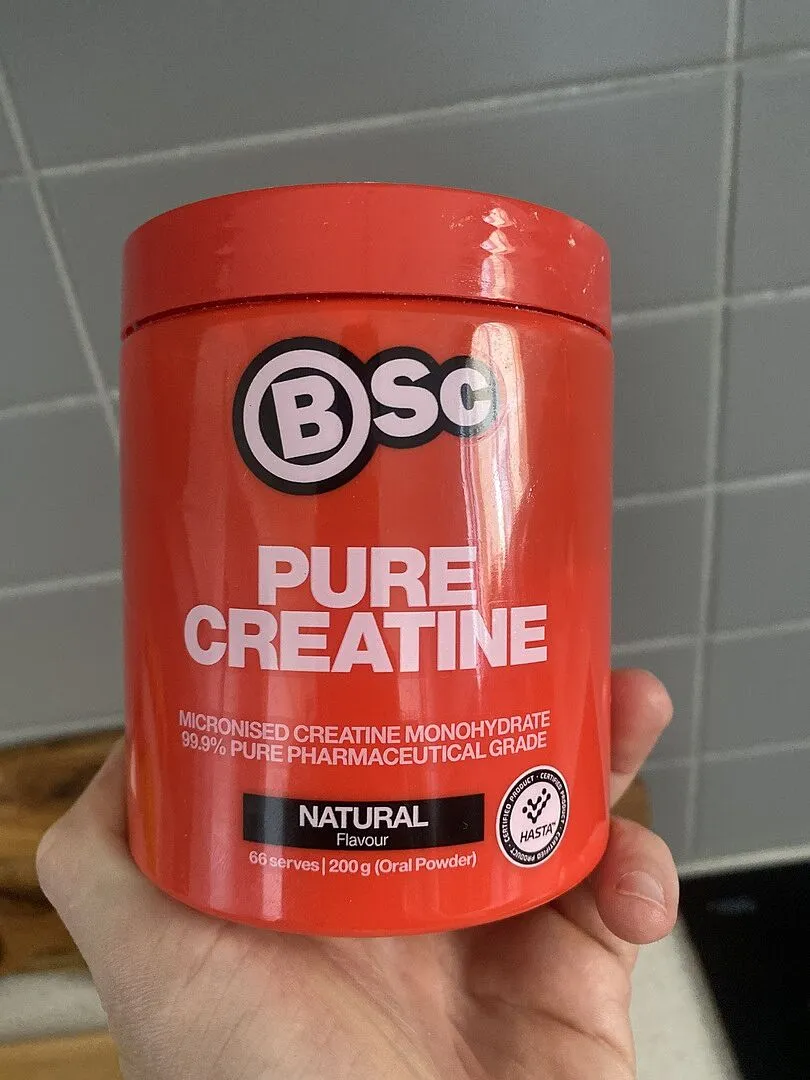 BSc Pure Creatine kreatinpulver vegansk uden sukker