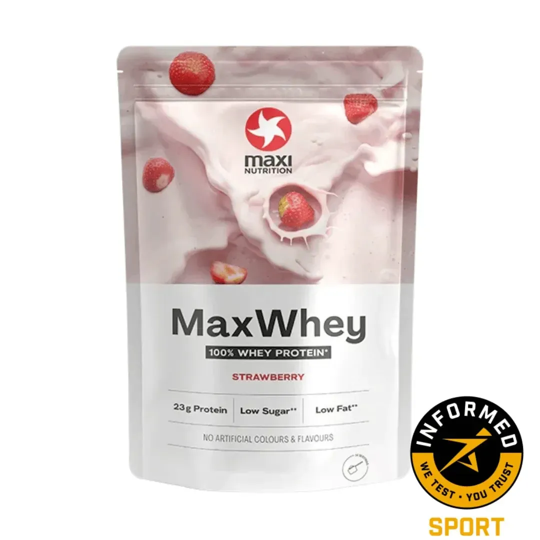 MaxiNutrition MaxWhey proteinpulver chokolade 7g BCAA