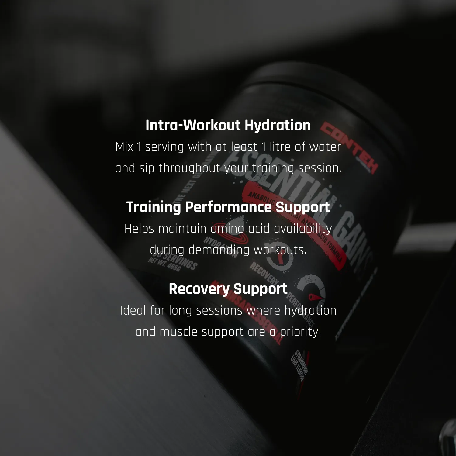 Conteh Sports Essential Gains EAA pulver berry