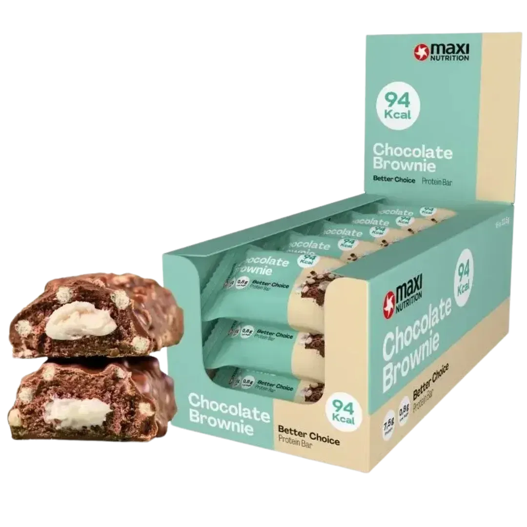 MaxiNutrition Better Choice proteinbar chocolate brownie 7,5g protein