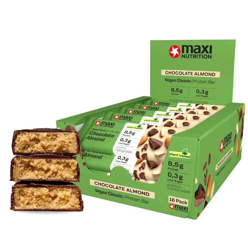 MaxiNutrition Classic Vegansk Proteinbar Salted Caramel 16x35g