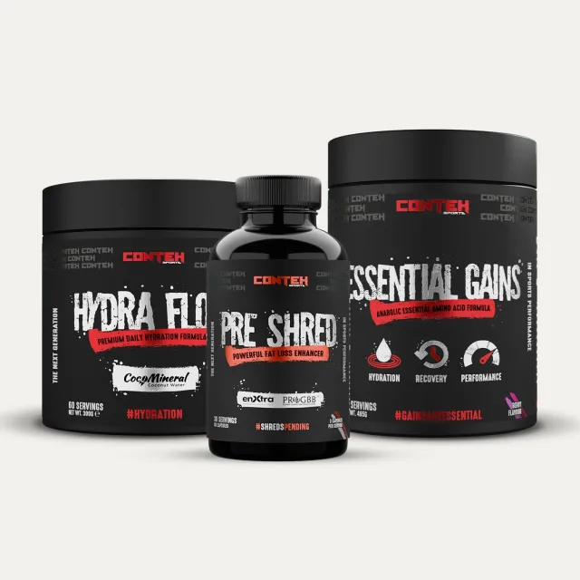 Conteh Sports Summer Shred Stack kosttilskud Berry Citrus koffein