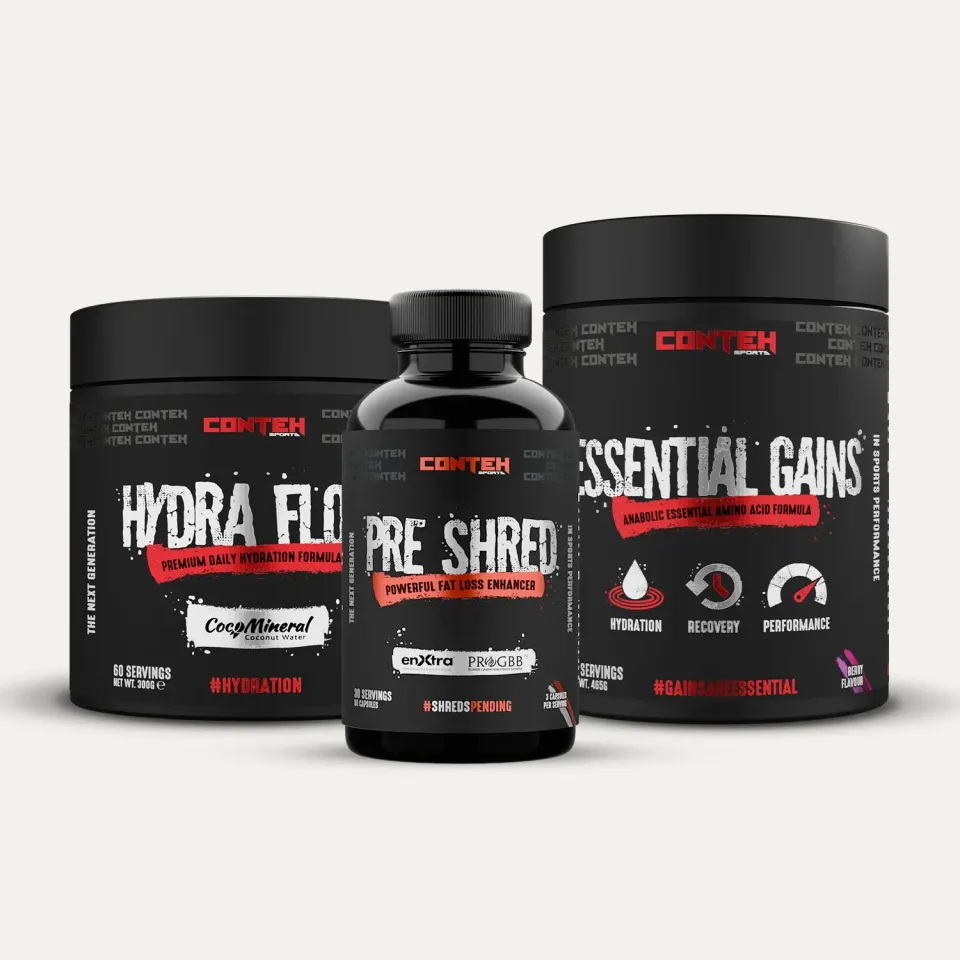 Conteh Sports Summer Shred Stack kosttilskud Berry Citrus koffein