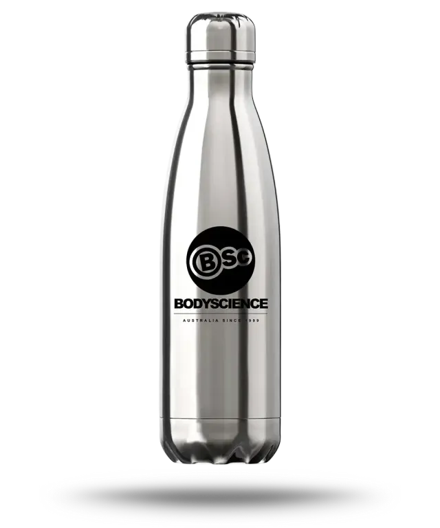BSc Stainless Steel Eco Silver drikkedunk 750ml sølv rustfri