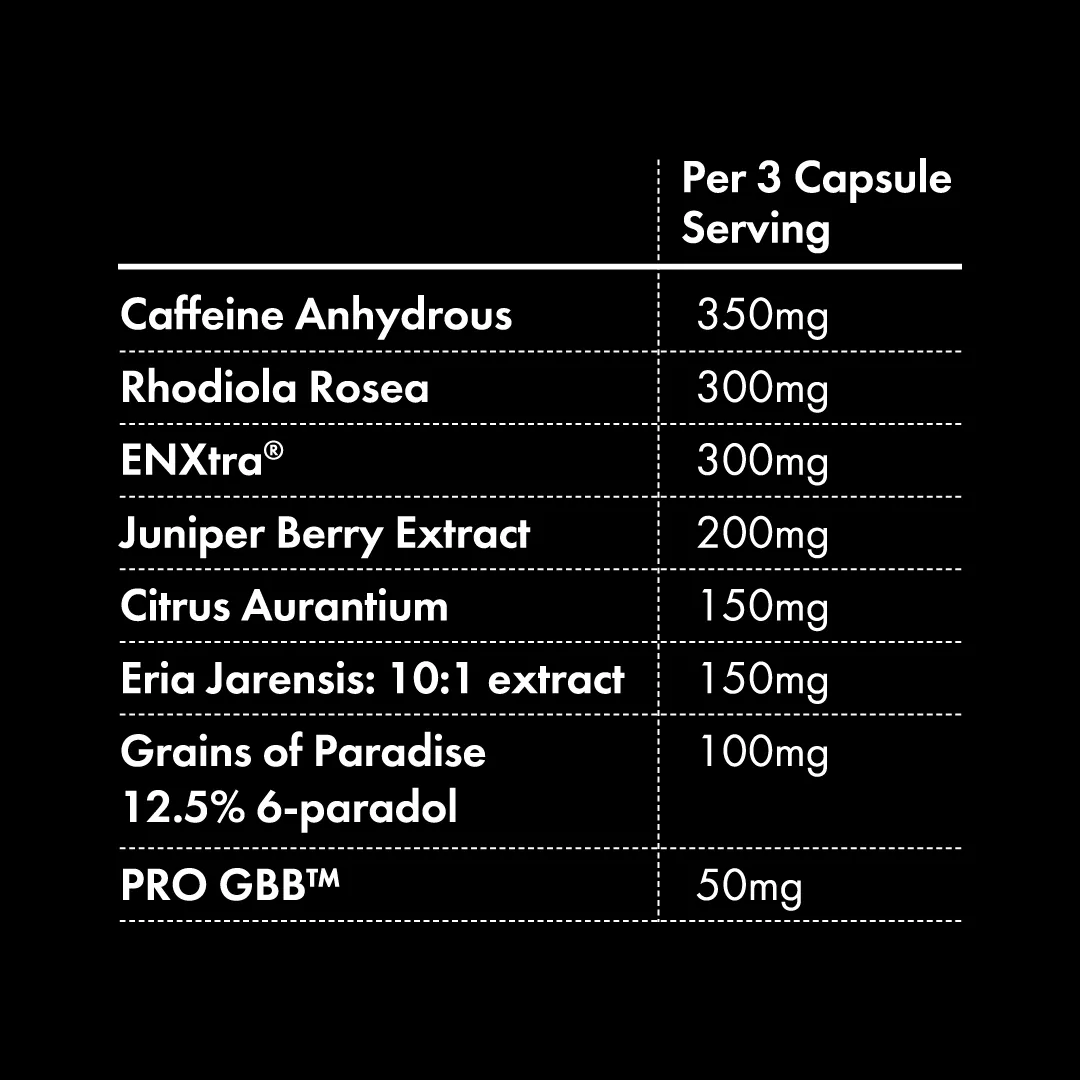 Conteh Sports Pre Shred fatburner til cut og cardio