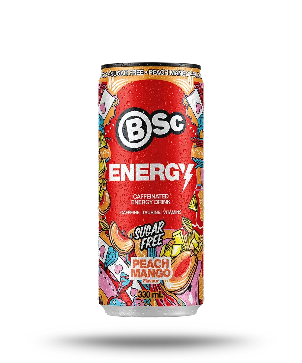 BSc Energy energipulver koffein 160mg æble-rabarber
