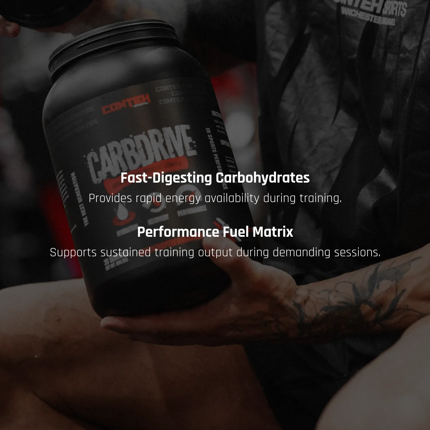 Conteh Sports Carb Drive intra workout mango cluster dextrin