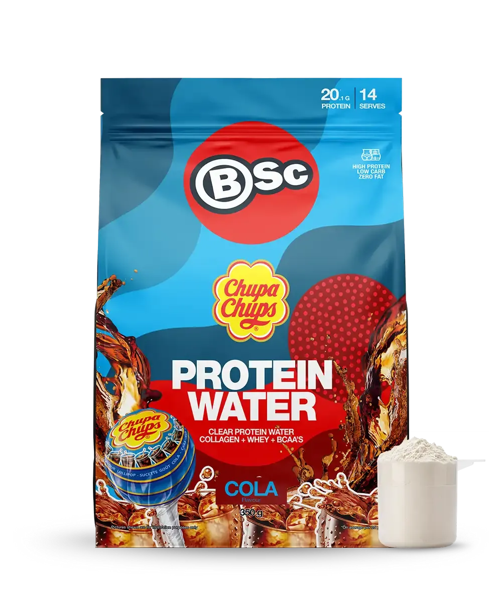 BSc Supplements Chupa Chups Protein Water pulver 700g Cola