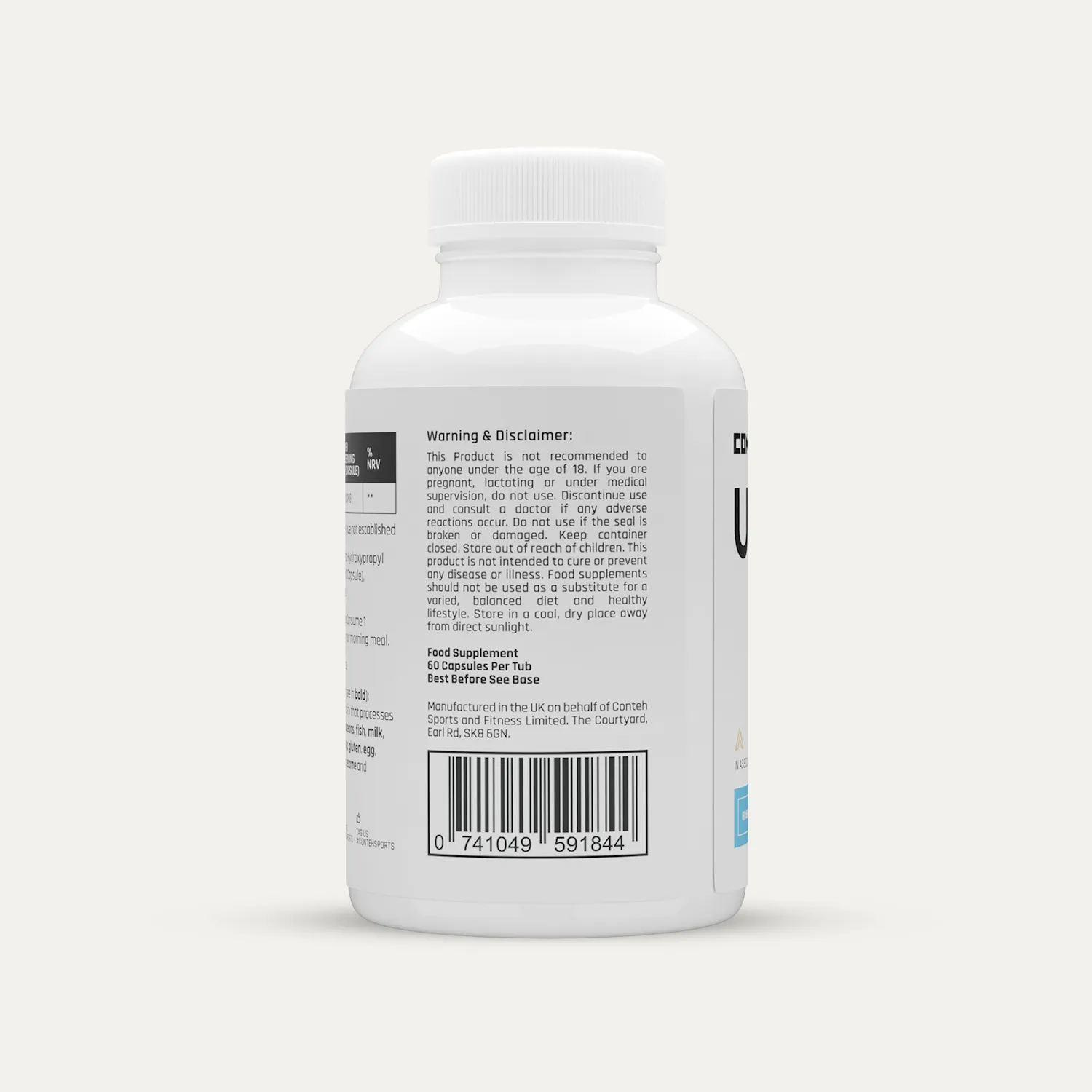 Conteh Sports Uridine Kapsler Daglig Tilskud