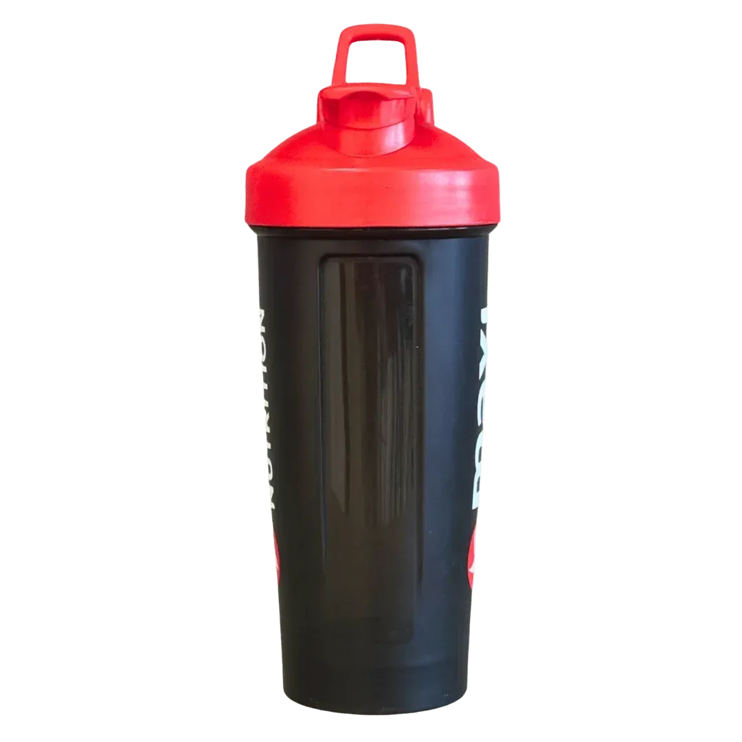 MaxiNutrition Original shaker 625ml rødt låg