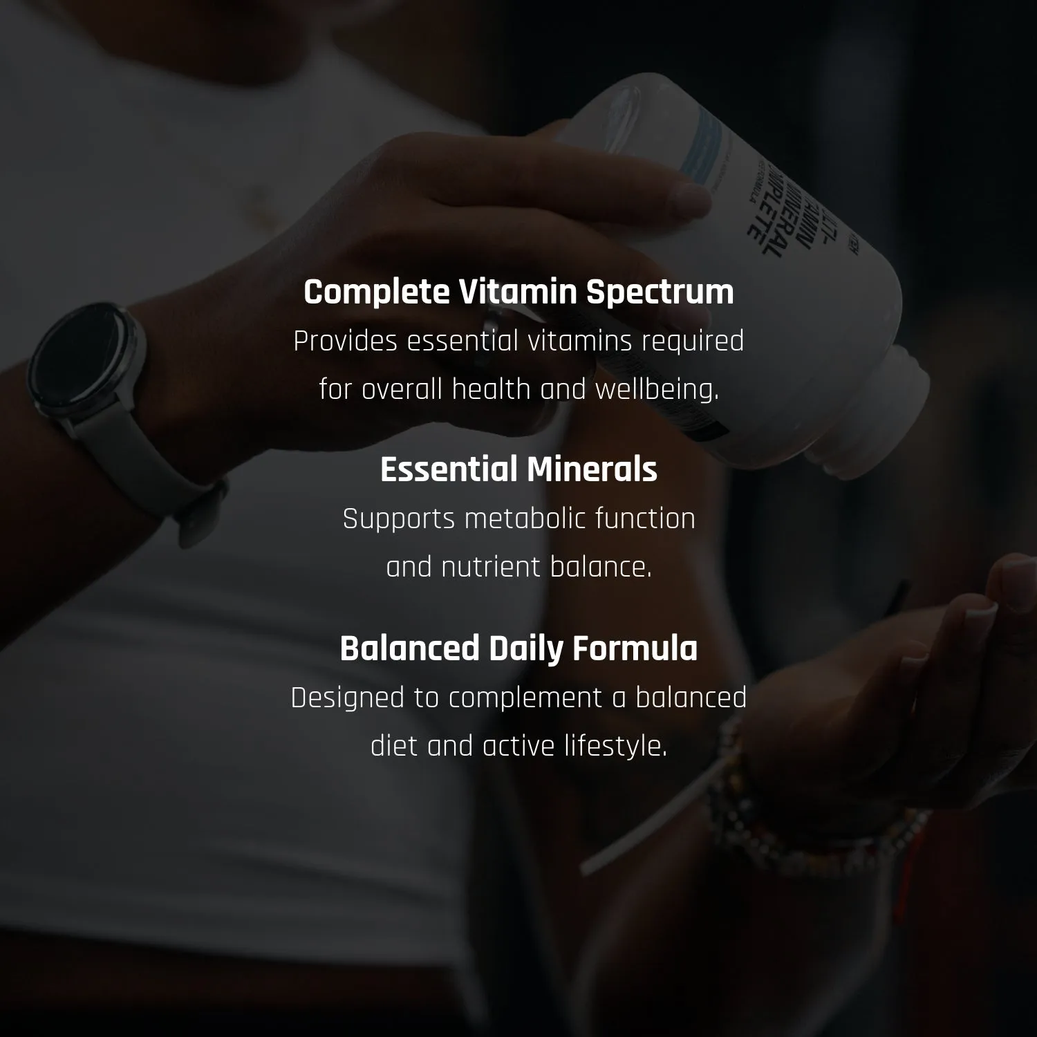 Conteh Sports Multi-Vitamin Mineral Complete kapsler